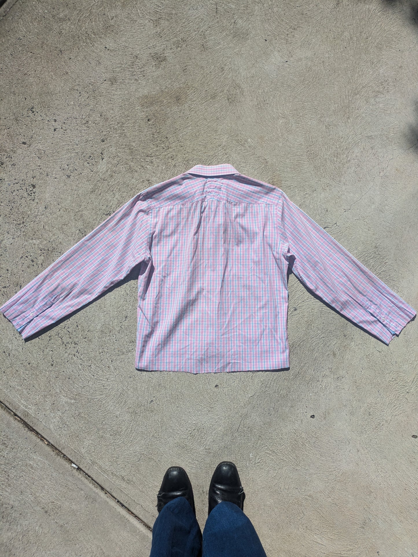 1:1 Recycled Pink Button Up