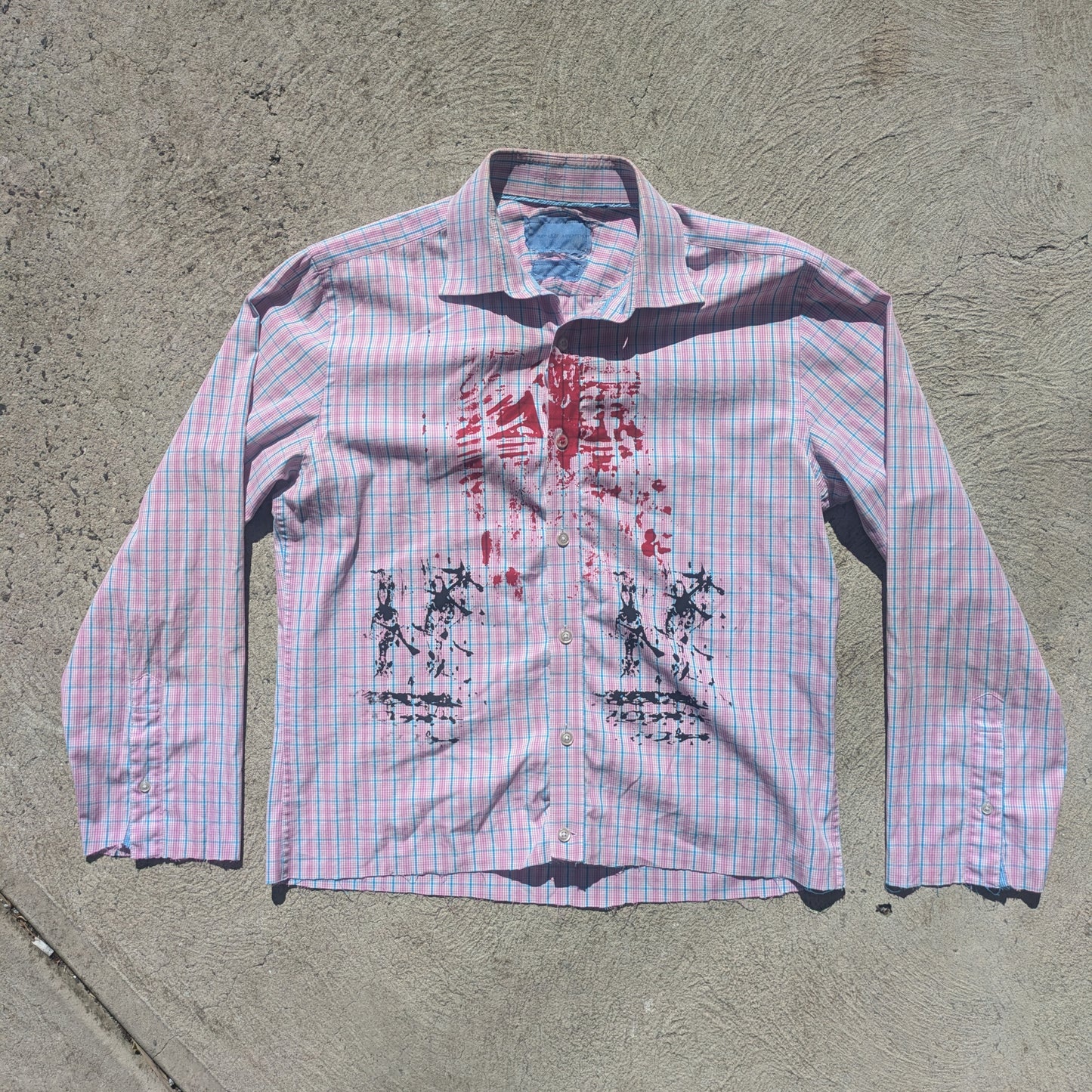 1:1 Recycled Pink Button Up