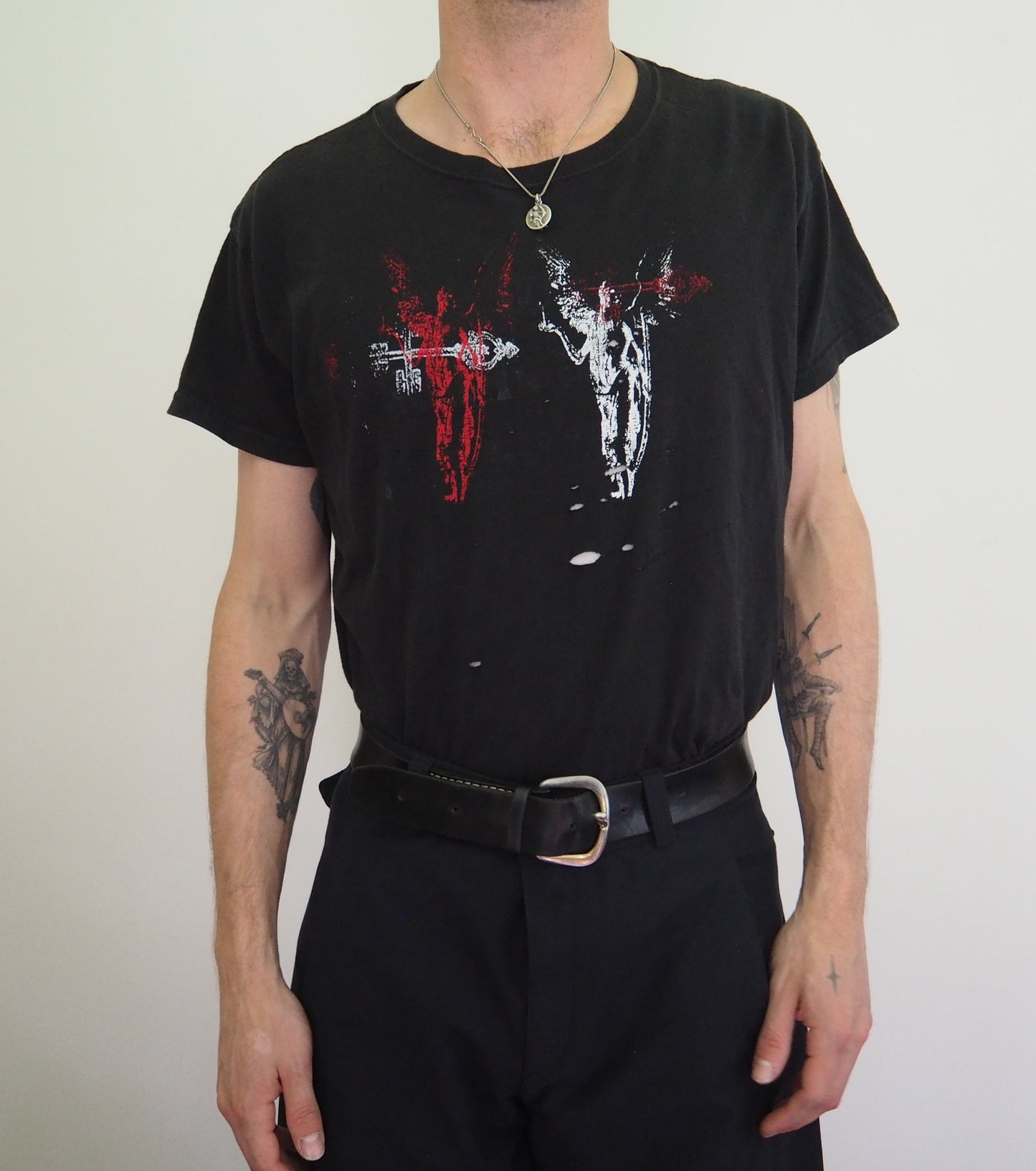 1 : 1 UPCYCLED T : BLK