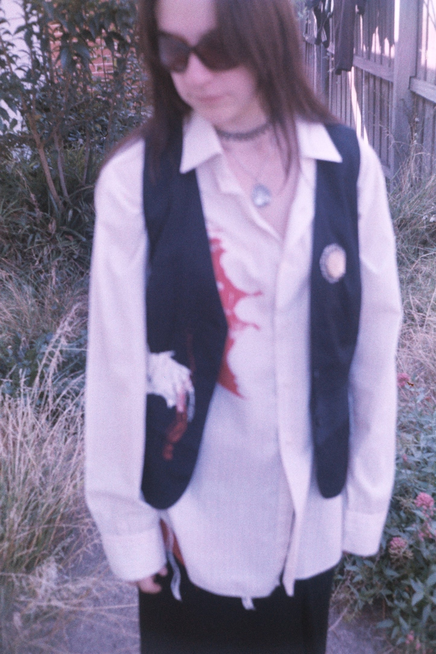 Leif : UPCYCLED - VEST (bat/horns)